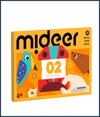 Giấy Gấp Thủ Công Origami Mideer Level Up Brain Gamebook- Level 2
