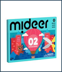 Đồ Chơi Cắt Dán Giấy Thủ Công Mideer Let’s Cut Paper- Level 2