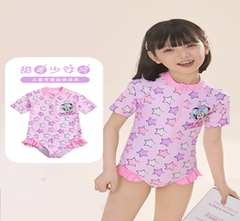 Đồ bơi Cho Bé Gái Size 16 Chính Hãng Mesuca Disney Frozen- Minnie Tím