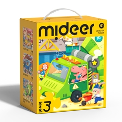 Đồ Chơi Xếp Hình Thăng Cấp Level Up Puzzle- Level 3 City Transportation 3+