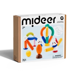 Đồ Chơi Nam Châm Xếp Hình Mideer Growth PLUS Magnetic Building Sticks 3+