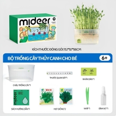 Bộ Trồng Cây Thủy Canh Cho Bé Mideer EasyGrow Garden - Hydro Set 6+