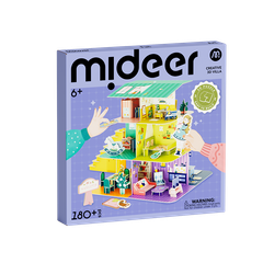 Đồ Chơi Lắp Ráp Mô Hình Nhà Búp Bê Mideer Creative Villa 6+
