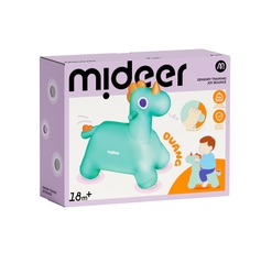 Thú Nhún Bơm Hơi Cho Bé Màu Xanh Mideer Joy Bounce Jumper Pony 18m+