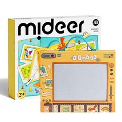 Đồ Chơi Bảng Vẽ Đa Năng Kèm Trò Chơi Mideer Sensory Book 3+