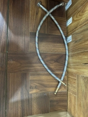 Đôi dây cấp nước chân kim inox vòi chậu nóng lạnh GIORMANI OB04