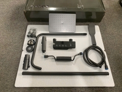 Bộ sen cây tắm phím đàn nóng lạnh mạ màu titan cao cấp GIORMANI SC37