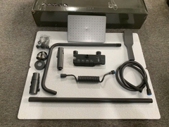 Bộ sen cây tắm phím đàn nóng lạnh mạ màu titan cao cấp GIORMANI SC37