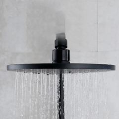 Bộ sen cây tắm nóng lạnh hợp kim đồng mạ đen giá rẻ GIORMANI SC32