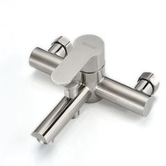 Bộ sen tắm nóng lạnh GIORMANI inox 304 kết hợp bát sen vuông inox SNL906-VHS10