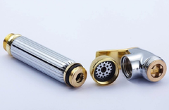 Đầu sịt vệ sịnh inox mạ crom vàng trắng cao cấp GIORMANI DVS03