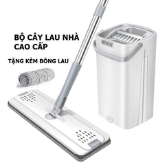 Cây lau nhà tự vắt thông minh kèm 2 miếng bông lau GIORMANI CL01
