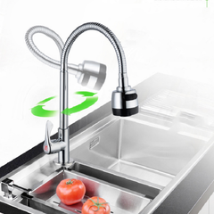 Vòi rửa bát, rửa chén lạnh cần mềm 2 chế độ nước VRB906 kèm dây cấp nước inox