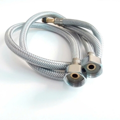 Đôi dây cấp nước chân kim inox vòi chậu nóng lạnh GIORMANI OB04