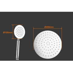 Bộ sen cây tắm nóng lạnh inox 304 cao cấp GIORMANI SC11