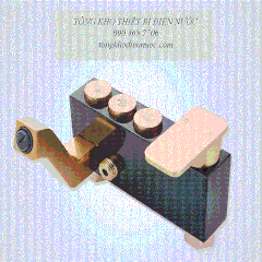 Bộ sen cây tắm nóng lạnh vàng đen 3 nút cao cấp GIORMANI SC30