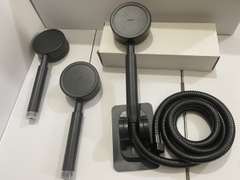 Bộ vòi hoa sen tăng áp inox 304 mạ đen GIORMANI VHS15