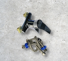 Vòi lavabo, vòi rửa mặt GIORMANI nóng lạnh cao cấp SNL27 kèm đôi dây cấp inox