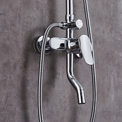 Bộ sen cây tắm nóng hợp kim đồng mạ crom bóng cao cấp GIORMANI SC33