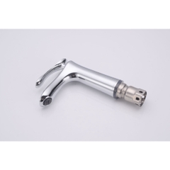 Vòi lavabo, vòi rửa mặt GIORMANI nóng lạnh lá liễu cao cấp SNL60 kèm đôi dây cấp inox