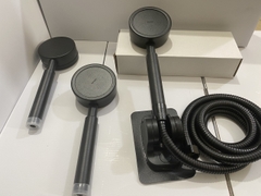 Bộ vòi hoa sen tăng áp inox 304 mạ đen GIORMANI VHS15