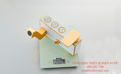 Bộ sen cây tắm nóng lạnh vàng trắng 3 nút cao cấp GIORMANI SC29