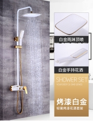 Bộ sen cây tắm nóng lạnh vàng trắng cao cấp GIORMANI SC15