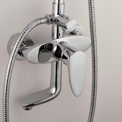 Bộ sen cây tắm nóng hợp kim đồng mạ crom bóng cao cấp GIORMANI SC36