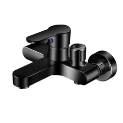 Bộ sen tắm nóng lạnh cao cấp kiểu mới mạ đen GIORMANI SNL911 kết hợp bát sen massage tiện lợi SNL911-VHS17