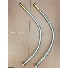 Đôi dây cấp nước chân kim inox vòi chậu nóng lạnh GIORMANI OB04