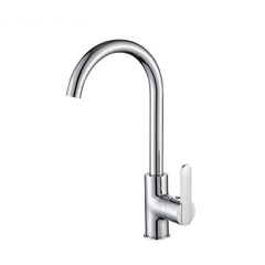 Vòi rửa bát, rửa chén nóng lạnh hợp kim đồng mạ crom bóng cao cấp GIORMANI VRB26 kèm dây cấp nước inox