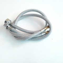 Đôi dây cấp nước chân kim inox vòi chậu nóng lạnh GIORMANI OB04