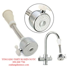 Đầu vòi rửa bát , rửa chén cần mềm 2 chế độ nước GIORMANI DV03