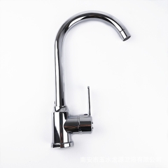 Vòi rửa bát, rửa chén nóng lạnh inox 304 mạ crom bóng cao cấp GIORMANI VRB30 kèm dây cấp nước inox