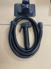 Bộ vòi vòi sịt vệ sinh inox mạ đen trắng cao cấp GIORMANI VS05