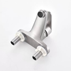 Vòi rửa mặt, vòi lavabo nóng lạnh inox 304 cao cấp GIORMANI SNL58 kèm đôi dây cấp nước inox
