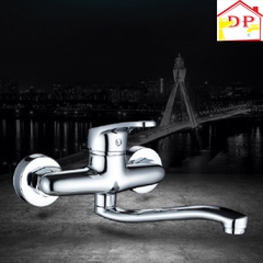 Vòi rửa bát, rửa chén nóng lạnh cắm tường GIORMANI VRB09