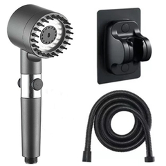 Bộ vòi hoa sen tắm màu đen có đầu masager tiện dụng GIORMANI VHS17