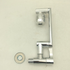 Vòi rửa bát, rửa chén lạnh cắm tường cần xoay khớp nối ổ bi 360 độ GIORMANI VRB911