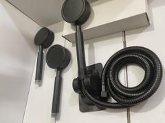 Bộ vòi hoa sen tăng áp inox 304 mạ đen GIORMANI VHS15