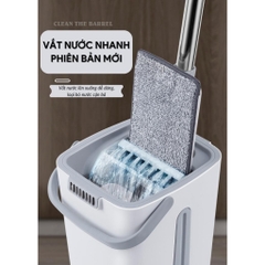 Cây lau nhà tự vắt thông minh kèm 2 miếng bông lau GIORMANI CL01