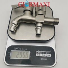 Củ vòi nước đôi, sen tắm lạnh inox GIORMANI SL02