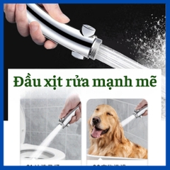 Bộ vòi hoa sen tăng áp chỉnh chế độ nước có nút tắt mở tiện dụng GIORMANI VHS16