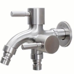 Củ vòi nước đôi, sen tắm lạnh inox GIORMANI SL03