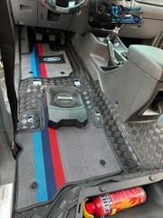 Lót sàn 8D 360 xe Ford Ranger