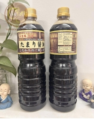 Nước tương shoyu Nhật hữu cơ chai 1 lít (tương thực dưỡng)