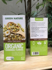 Trà hoa cúc La Mã hữu cơ 100g Green Nature