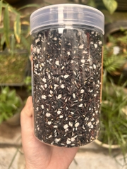 Trà gạo lứt rang củi 450g (gạo lứt đen)