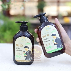 Cặp dầu gội xả thảo mộc Hoa Xứ Lạng 1 lít