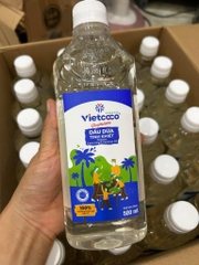 Dầu dừa tinh khiết chai Vietcoco 500ml pet
